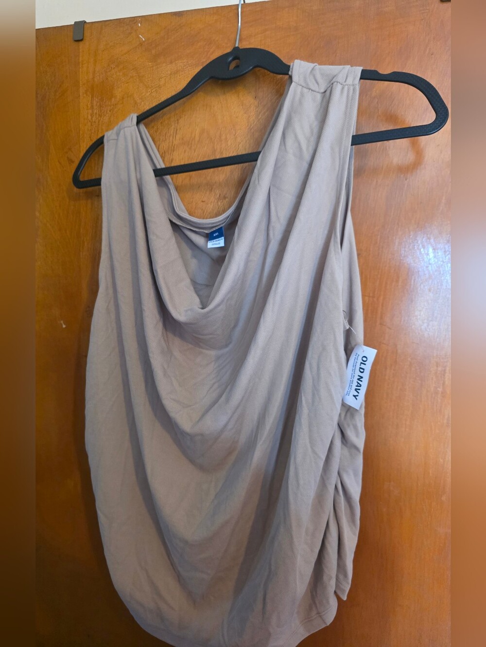 NEW Old Navy Slit Neck Ruched Top Sz XXL